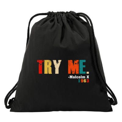 Try Me Fafo In 2025 Funny Design Drawstring Bag