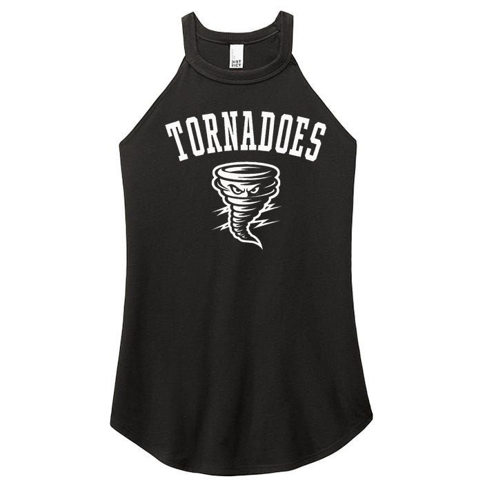 Tornadoes Mascot For Teams Players And Fans Women’s Perfect Tri Rocker Tank