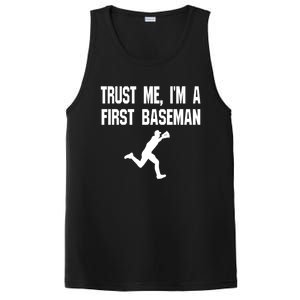 Trust Me First Base 1st Player Game Funny Sports Game Gift PosiCharge Competitor Tank