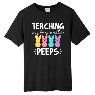 Teaching My Favorite Peeps Easter Teacher Cute Tall Fusion ChromaSoft Performance T-Shirt