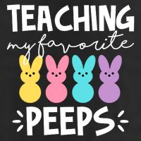 Teaching My Favorite Peeps Easter Teacher Cute 11oz C Handle Ceramic Mug
