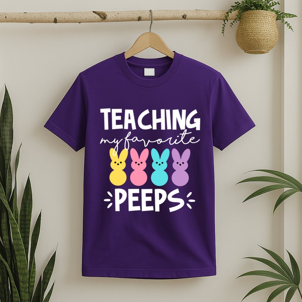 Teaching My Favorite Peeps Easter Teacher Cute T-Shirt