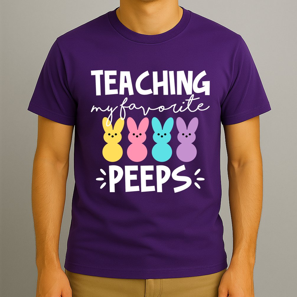 Teaching My Favorite Peeps Easter Teacher Cute T-Shirt