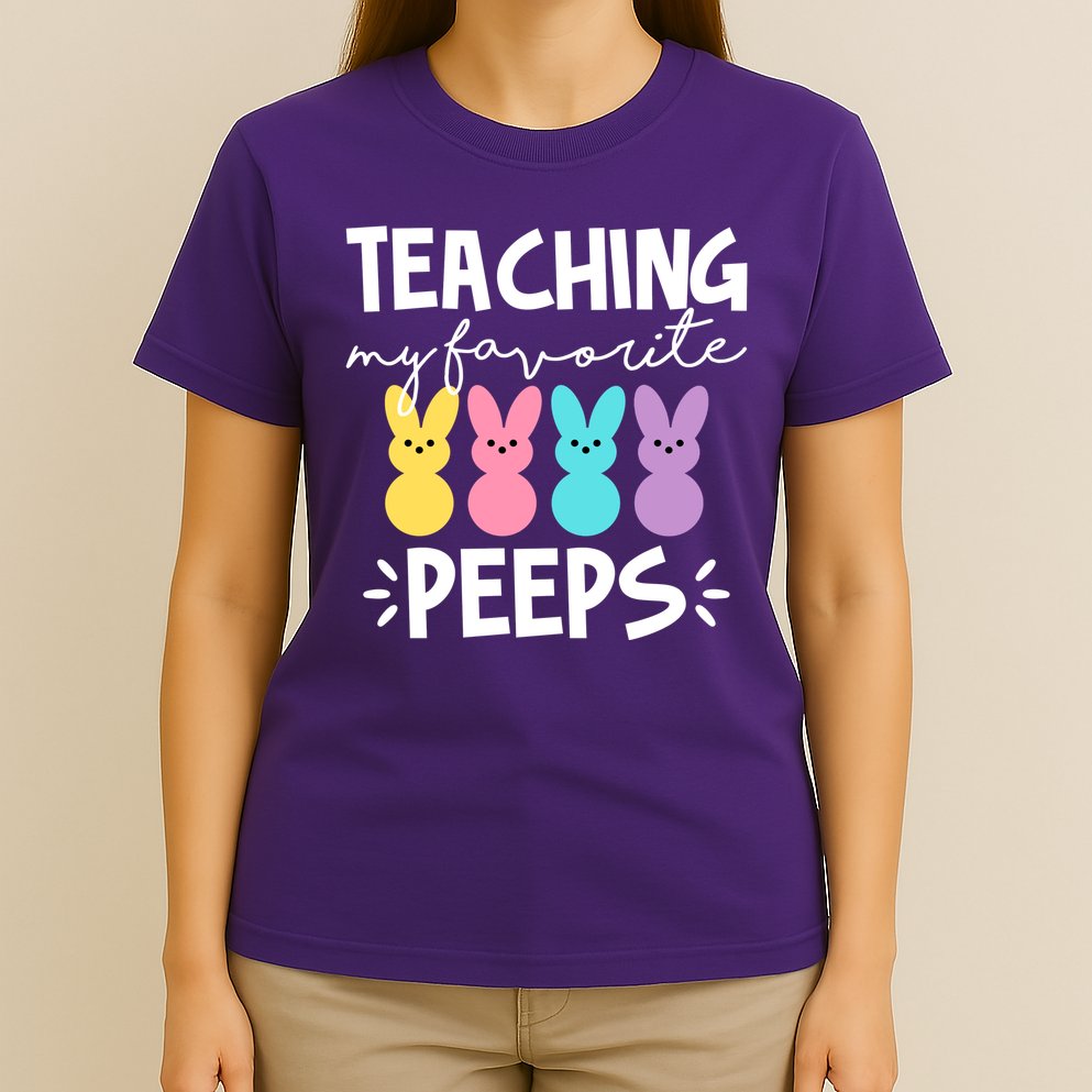 Teaching My Favorite Peeps Easter Teacher Cute T-Shirt