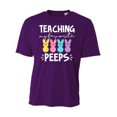 Teaching My Favorite Peeps Easter Teacher Cute Performance Sprint T-Shirt