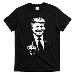 Trump Middle Finger Trump Fu 2024 Trump For President T-Shirt