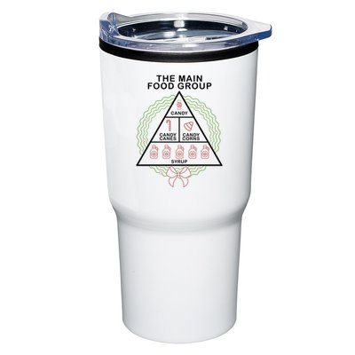 The Main Food Group Candy Funny Christmas Tumbler