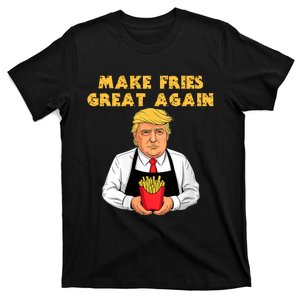 Trump Make Fries Great Again 2024 Funny Meme Trump Gift T-Shirt