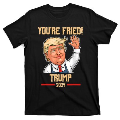 Trump Make Fries Great Again 2024 Funny Meme Trump Gift T-Shirt