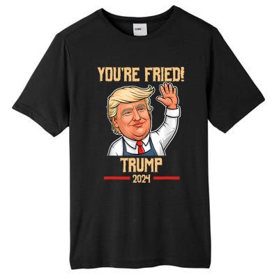 Trump Make Fries Great Again 2024 Funny Meme Trump Gift Tall Fusion ChromaSoft Performance T-Shirt