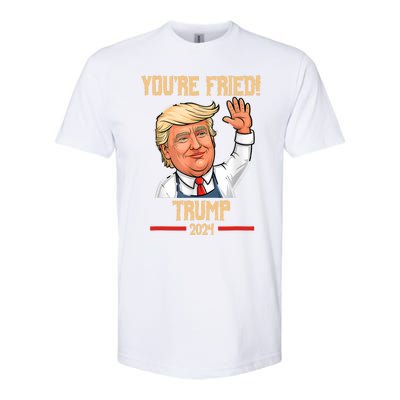 Trump Make Fries Great Again 2024 Funny Meme Trump Gift Softstyle CVC T-Shirt