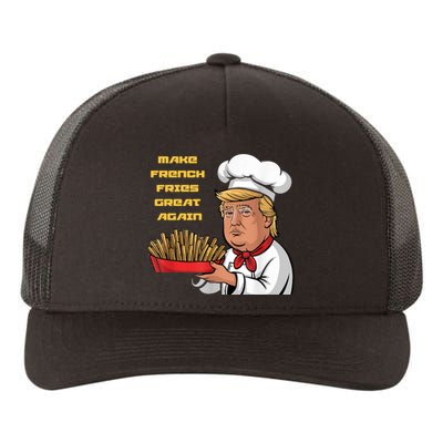 Trump Make Fries Great Again 2024 Funny Meme Trump Gift Yupoong Adult 5-Panel Trucker Hat