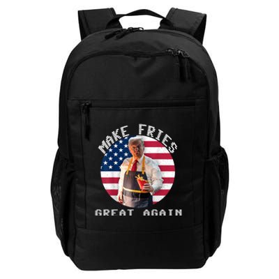 Trump Make Fries Great Again 2024 Funny Meme Trump Gift Daily Commute Backpack