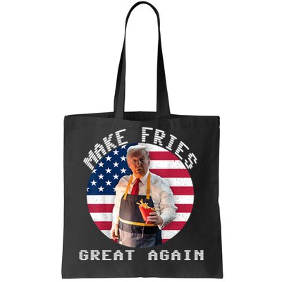 Trump Make Fries Great Again 2024 Funny Meme Trump Gift Tote Bag