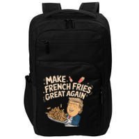 Trump Make Fries Great Again 2024 Funny Meme Trump Gift Impact Tech Backpack