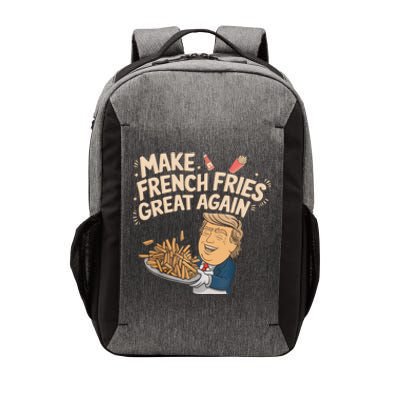 Trump Make Fries Great Again 2024 Funny Meme Trump Gift Vector Backpack