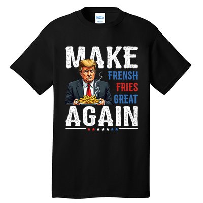 Trump Make Fries Great Again Tall T-Shirt