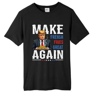 Trump Make Fries Great Again Tall Fusion ChromaSoft Performance T-Shirt