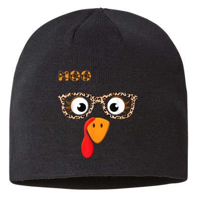 Turkey Moo Funny Cow Thanksgiving Sustainable Beanie