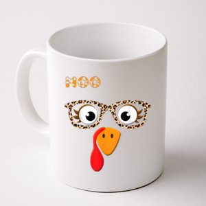 Turkey Moo Funny Cow Thanksgiving Coffee Mug