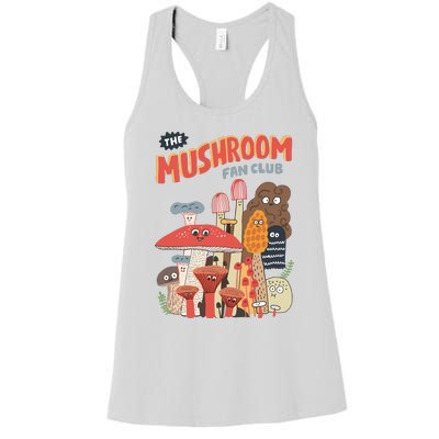 The Mushroom Fan Club Magic Mushroom Women's Racerback Tank