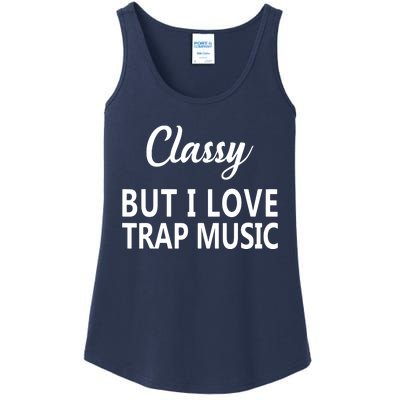 Trap Music Funny Rap Hip Hop Techno RB Tee Ladies Essential Tank