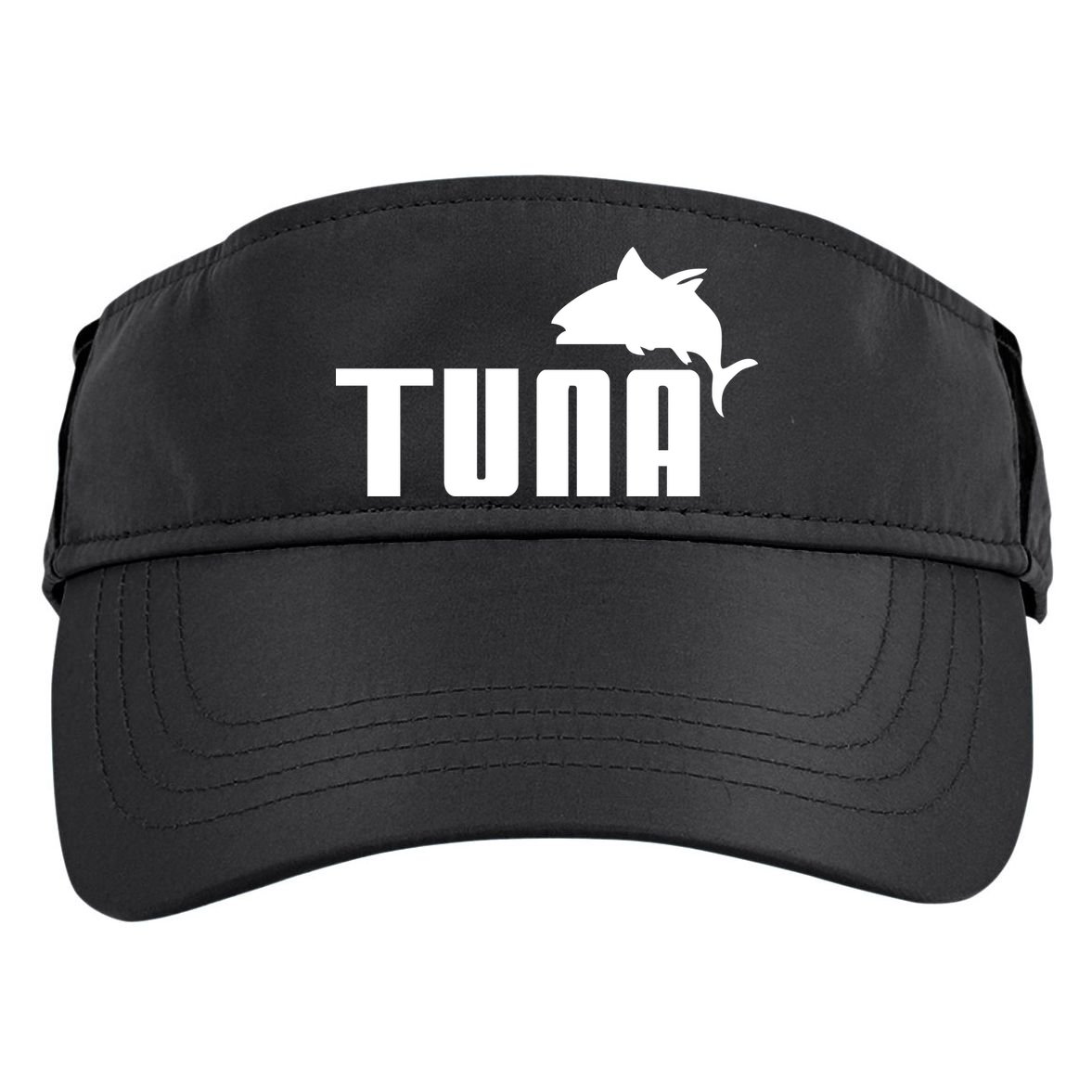Tuna Mens Funny Adult Drive Performance Visor
