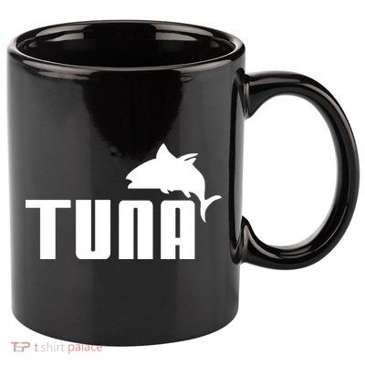 Tuna Mens Funny 11oz C Handle Ceramic Mug