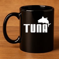 Tuna Mens Funny 11oz C Handle Ceramic Mug