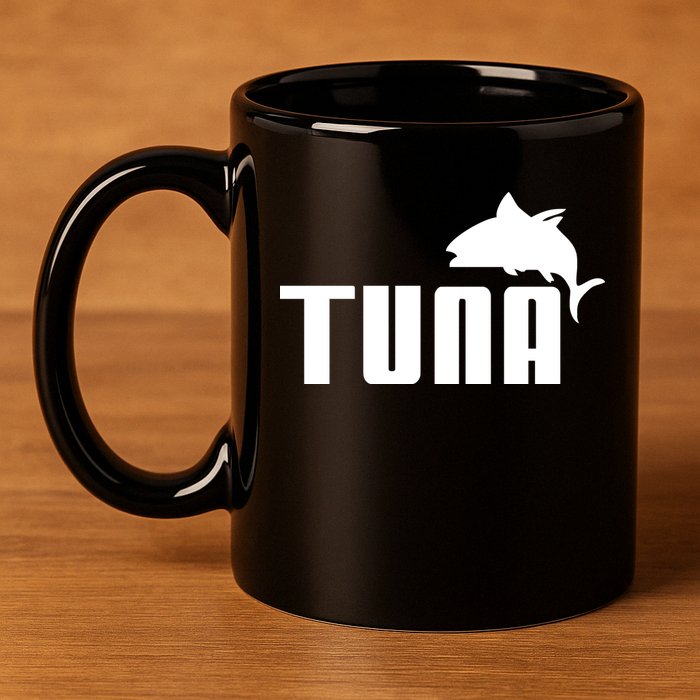 Tuna Mens Funny 11oz C Handle Ceramic Mug