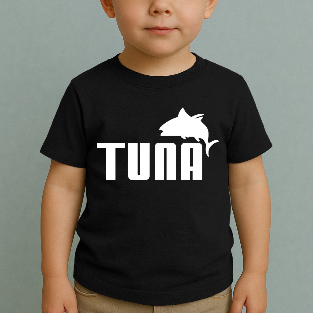 Tuna Mens Funny Toddler T-Shirt