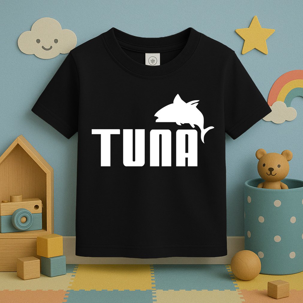 Tuna Mens Funny Toddler T-Shirt