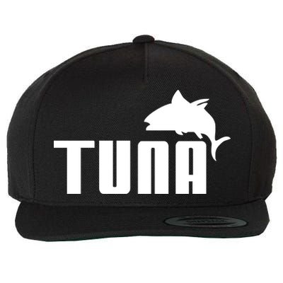 Tuna Mens Funny Wool Snapback Cap
