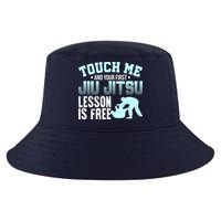 Touch Me First Jiu Jitsu Lesson Is Free Brazilian BJJ Cool Comfort Performance Bucket Hat