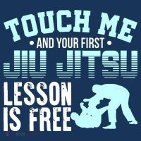 Touch Me First Jiu Jitsu Lesson Is Free Brazilian BJJ Bucket Hat