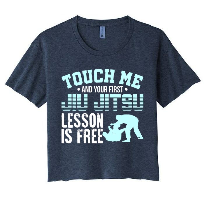 Touch Me First Jiu Jitsu Lesson Is Free Brazilian BJJ Crop Top