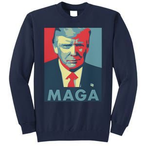 Trump Maga Funny Trump 2024 Tall Sweatshirt