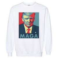 Trump Maga Funny Trump 2024 Garment-Dyed Sweatshirt