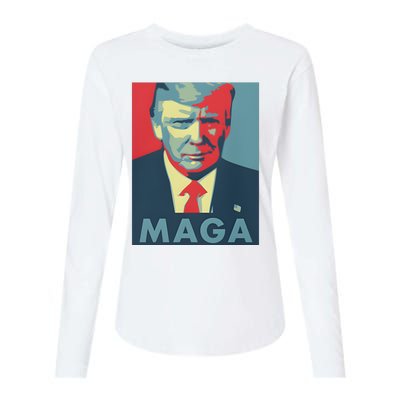 Trump Maga Funny Trump 2024 Womens Cotton Relaxed Long Sleeve T-Shirt