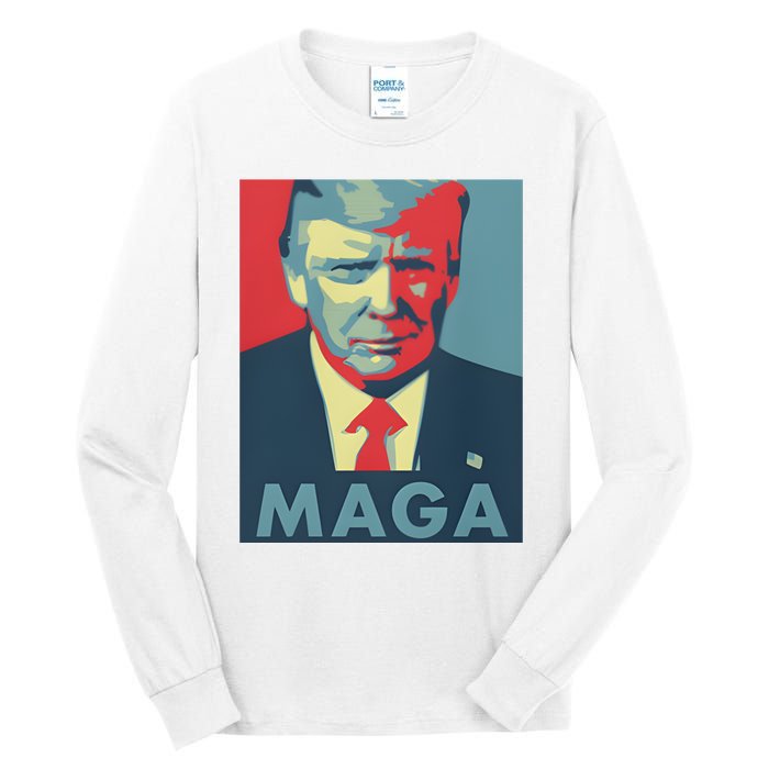 Trump Maga Funny Trump 2024 Tall Long Sleeve T-Shirt