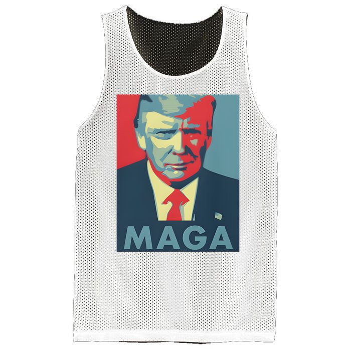 Trump Maga Funny Trump 2024 Mesh Reversible Basketball Jersey Tank