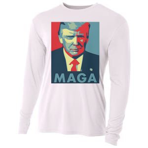 Trump Maga Funny Trump 2024 Cooling Performance Long Sleeve Crew