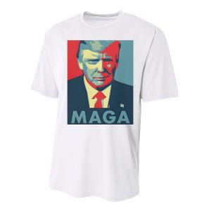 Trump Maga Funny Trump 2024 Performance Sprint T-Shirt