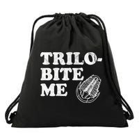 Trilobite Me Funny Paleontologist Drawstring Bag