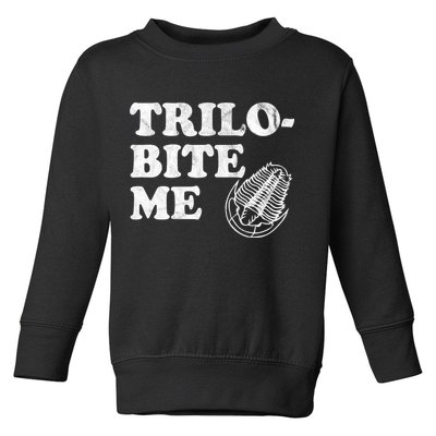 Trilobite Me Funny Paleontologist Toddler Sweatshirt