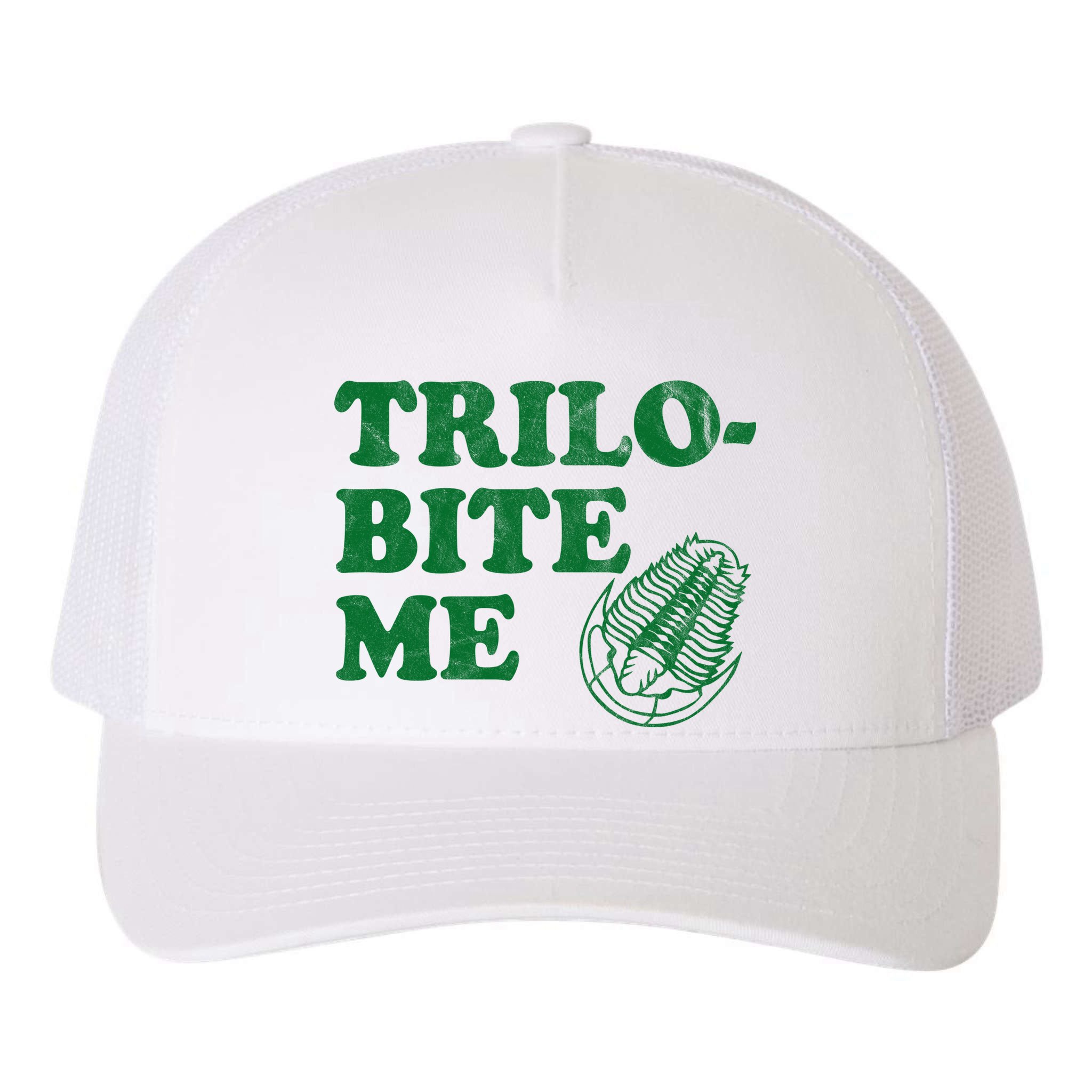Trilobite Me Funny Paleontologist Yupoong Adult 5-Panel Trucker Hat