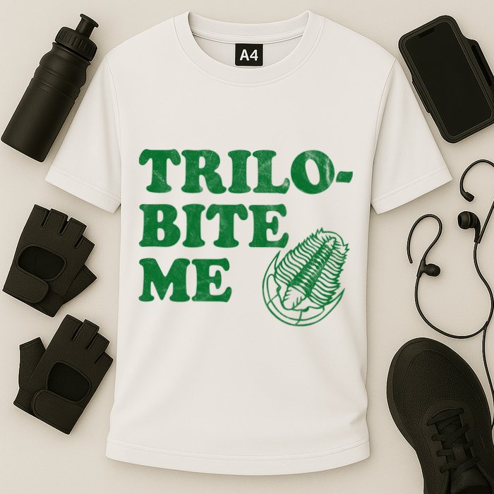 Trilobite Me Funny Paleontologist Cooling Performance Crew T-Shirt
