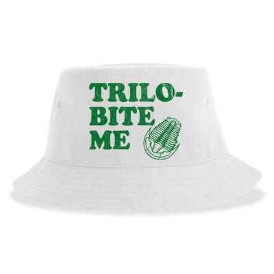 Trilobite Me Funny Paleontologist Sustainable Bucket Hat