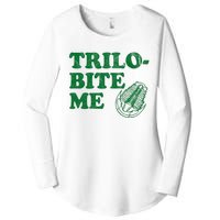 Trilobite Me Funny Paleontologist Women's Perfect Tri Tunic Long Sleeve Shirt