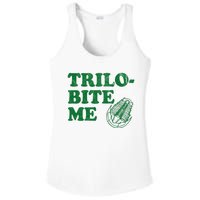 Trilobite Me Funny Paleontologist Ladies PosiCharge Competitor Racerback Tank